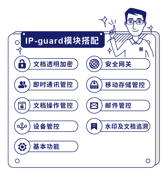 IP-guard模塊搭配